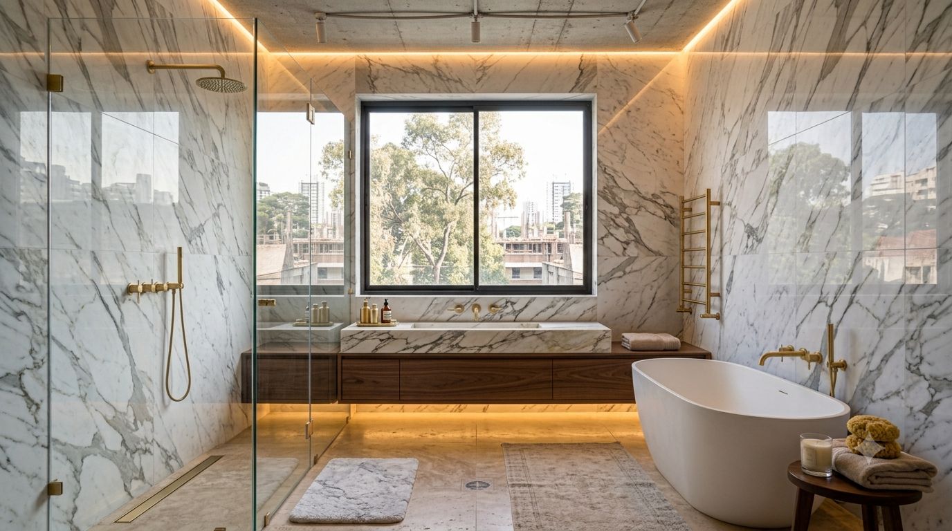 Banyo tamamlanmış